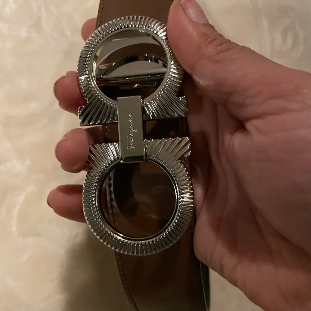 Ferragamo reversible leather belt